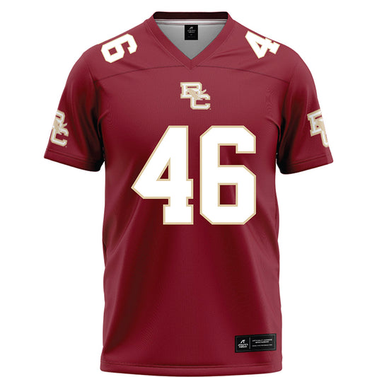 Boston College - NCAA Football : Dominic DeSarno - Maroon Football Jersey-0