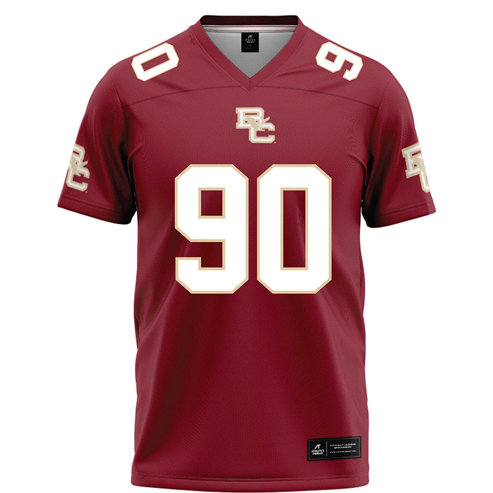 Boston College - NCAA Football : Ty Clemons - Maroon Football Jersey