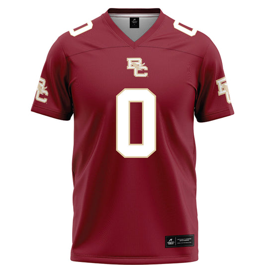 Boston College - NCAA Football : Omar Thornton - Maroon Football Jersey-0
