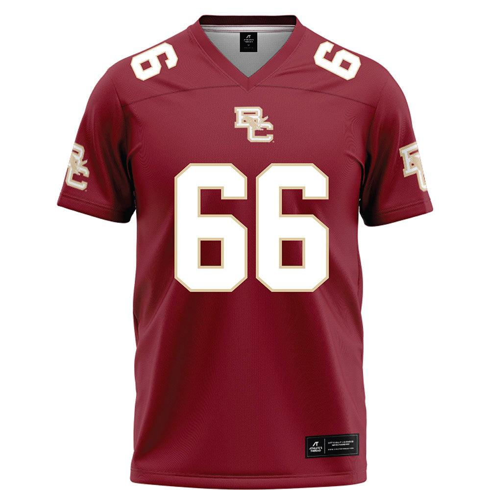 Boston College - NCAA Football : Drew Kendall - Maroon Football Jersey