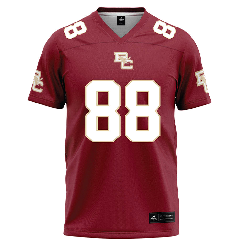 Boston College - NCAA Football : Dawson Pough - Maroon Football Jersey-0
