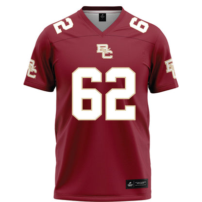 Boston College - NCAA Football : Otto Hess - Maroon Football Jersey