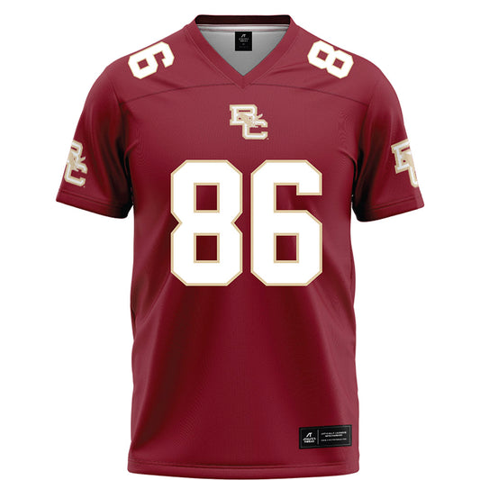 Boston College - NCAA Football : Danny Edgehille - Maroon Football Jersey