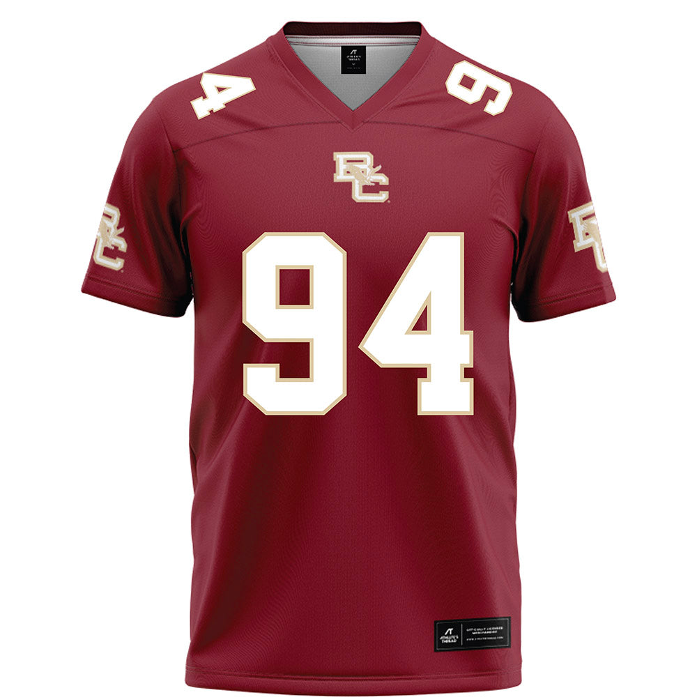 Boston College - NCAA Football : Jayzen Flint - Maroon Football Jersey-0