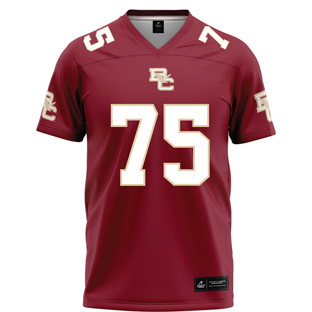 Boston College - NCAA Football : Pape Sy - Maroon Football Jersey-0