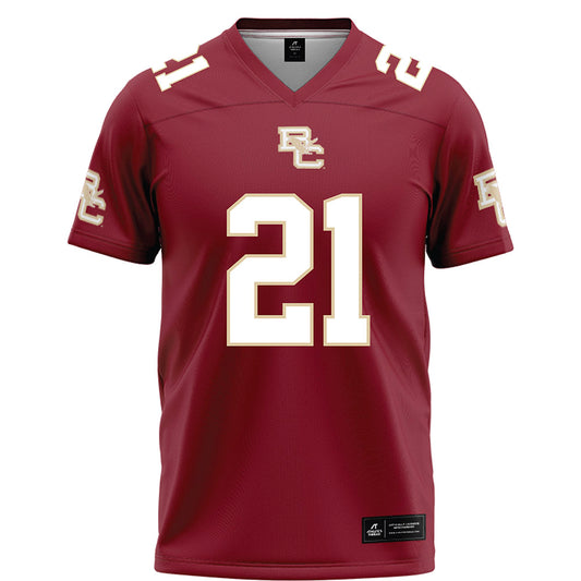 Boston College - NCAA Football : VJ Wilkins - Maroon Football Jersey-0
