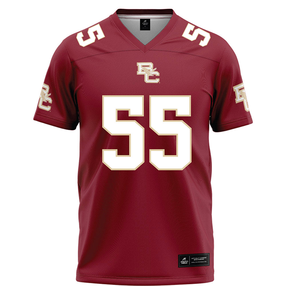 Boston College - NCAA Football : Robert Smith IV - Maroon Football Jersey-0