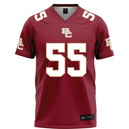 Boston College - NCAA Football : Robert Smith IV - Maroon Football Jersey-0