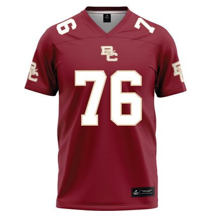 Boston College - NCAA Football : Tanner Chlupsa - Maroon Football Jersey