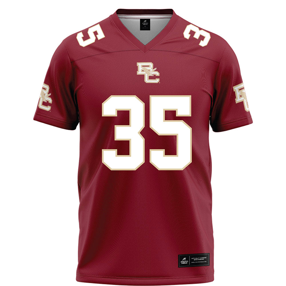 Boston College - NCAA Football : Timothy Longo - Maroon Football Jersey-0