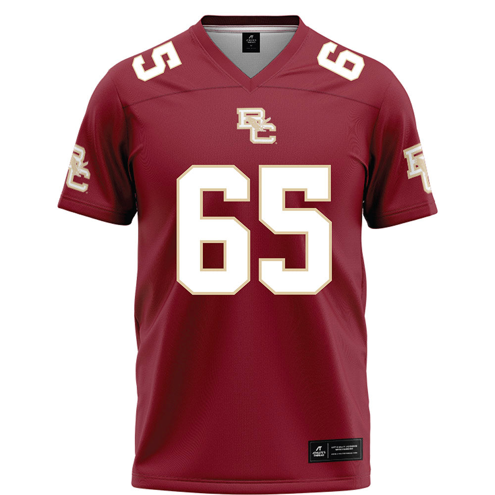 Boston College - NCAA Football : Logan Taylor - Maroon Football Jersey