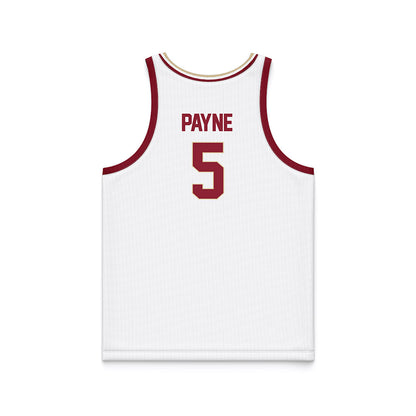 Boston College - NCAA Men's Basketball : Frederick Payne - White Basketball Jersey