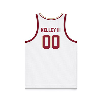 Boston College - NCAA Men's Basketball : Chas Kelley III - White Basketball Jersey