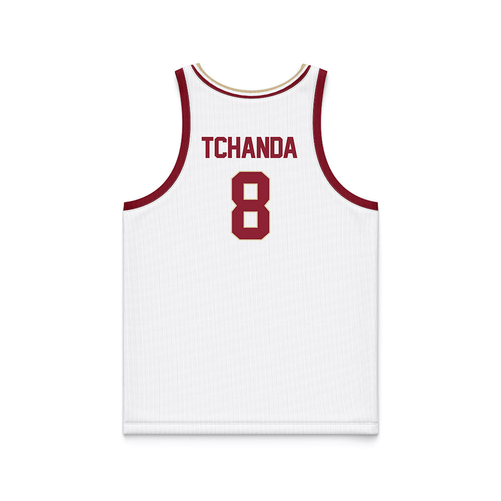 Boston College - NCAA Men's Basketball : Kany Tchanda - White Basketball Jersey