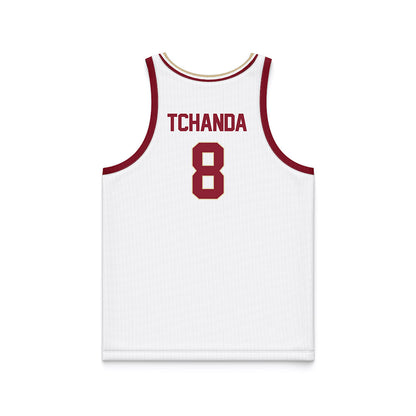 Boston College - NCAA Men's Basketball : Kany Tchanda - White Basketball Jersey