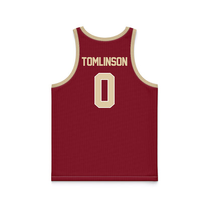 Boston College - NCAA Women's Basketball : Athena Tomlinson - Maroon Basketball Jersey-1