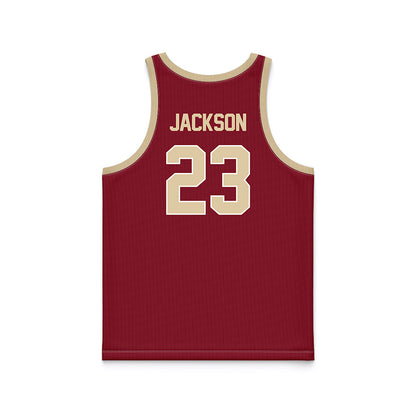 Boston College - NCAA Women's Basketball : Kennedi Jackson - Maroon Basketball Jersey-1