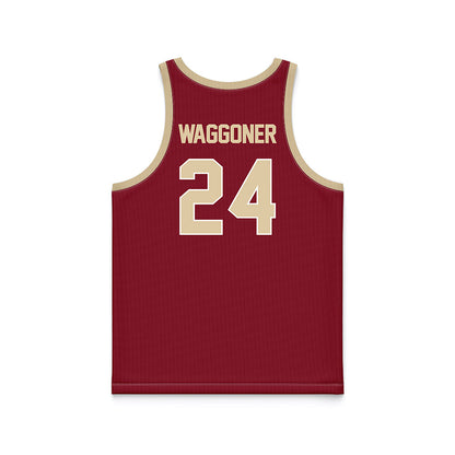 Boston College - NCAA Women's Basketball : Dontavia Waggoner - Maroon Basketball Jersey