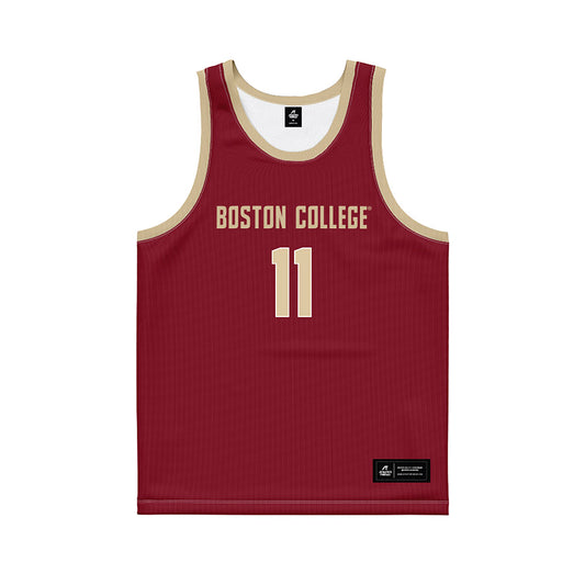 Boston College - NCAA Women's Basketball : Kaia Henderson - Maroon Basketball Jersey-0