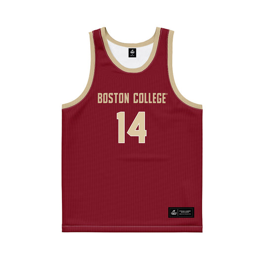 Boston College - NCAA Women's Basketball : Kayla Lezama - Maroon Basketball Jersey-0