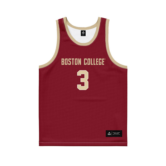 Boston College - NCAA Women's Basketball : Ava McGee - Maroon Basketball Jersey