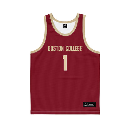 Boston College - NCAA Women's Basketball : Jakayla Thompson - Maroon Basketball Jersey