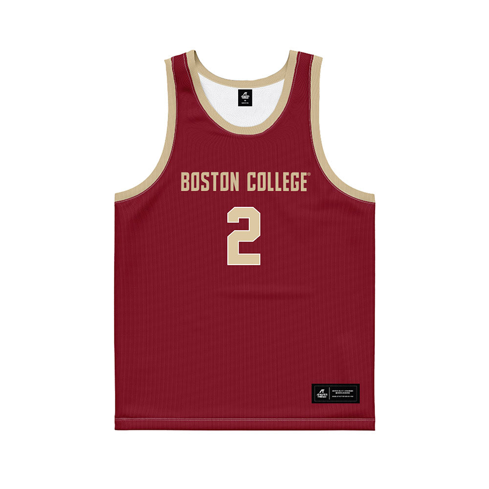 Boston College - NCAA Women's Basketball : Teionni McDaniel Pearson - Maroon Basketball Jersey-0