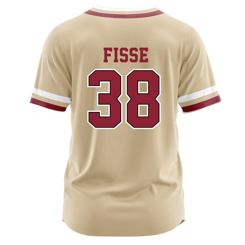 Boston College - NCAA Baseball : Jordan Fisse - Baseball Jersey