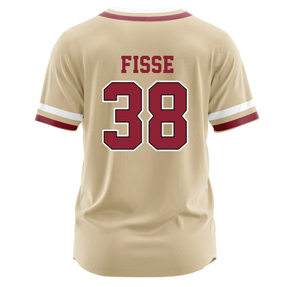 Boston College - NCAA Baseball : Jordan Fisse - Baseball Jersey