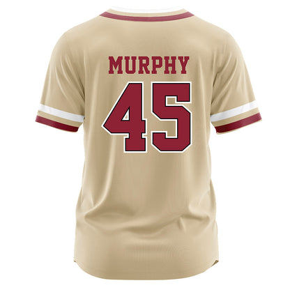 Boston College - NCAA Baseball : Connor Murphy - Gold Jersey