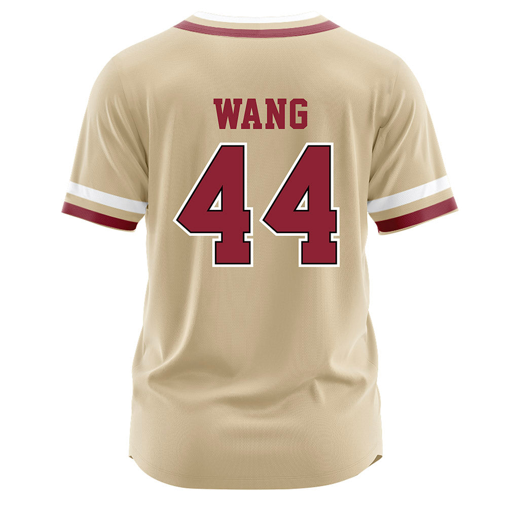 Boston College - NCAA Baseball : Nicholas Wang - Gold Jersey