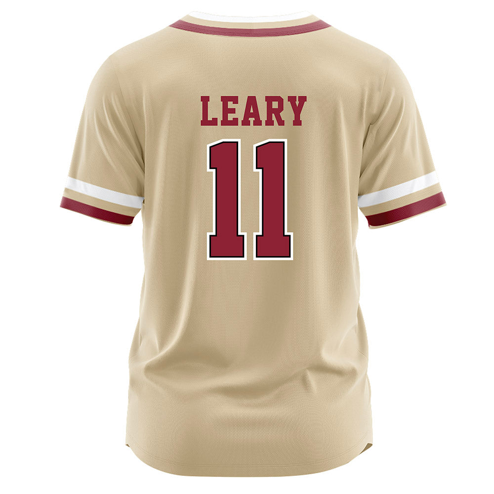 Boston College - NCAA Baseball : Cameron Leary - Gold Jersey