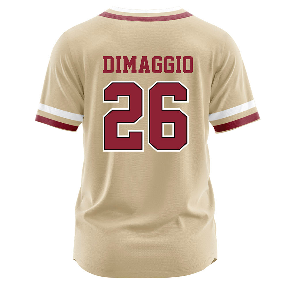 Boston College - NCAA Baseball : Ryan DiMaggio - Gold Jersey