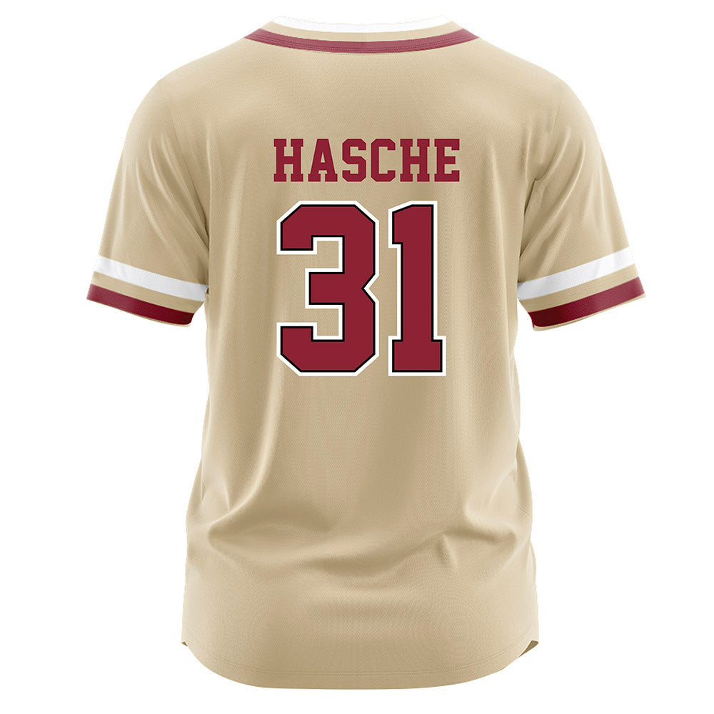 Boston College - NCAA Baseball : Gavin Hasche - Gold Jersey