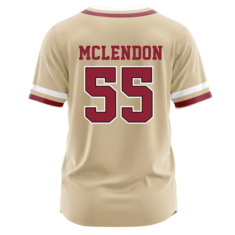 Boston College - NCAA Baseball : Stephen McLendon - Gold Jersey