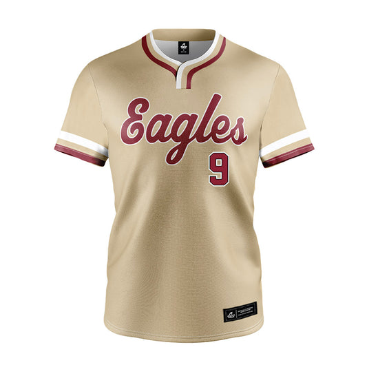 Boston College - NCAA Baseball : Gabe Makaret - Gold Jersey-0
