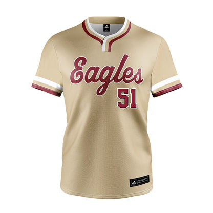 Boston College - NCAA Baseball : Esteban Garcia - Gold Jersey