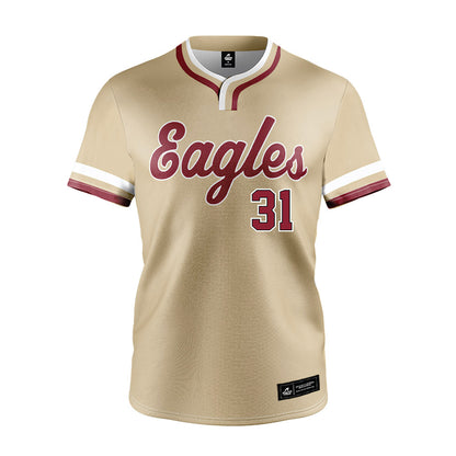 Boston College - NCAA Baseball : Carter Hendrickson - Gold Jersey-0
