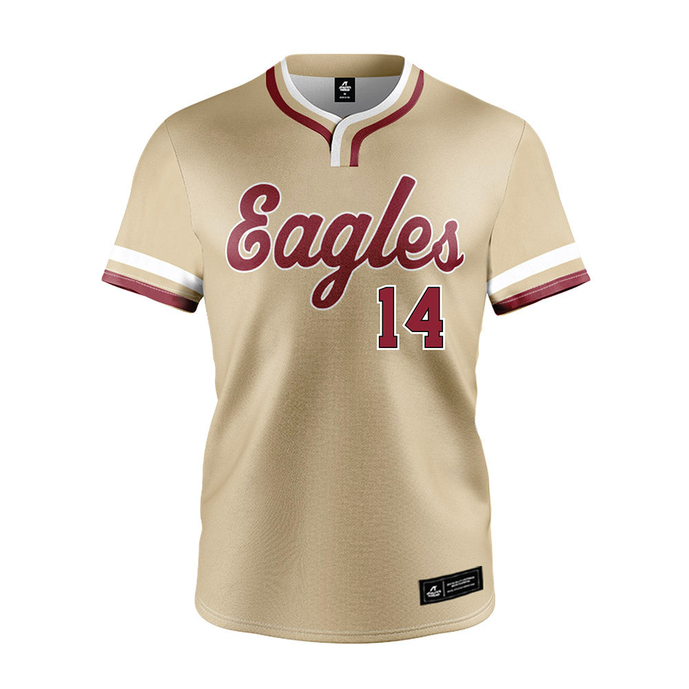 Boston College - NCAA Baseball : Luke Gallo - Gold Jersey-0