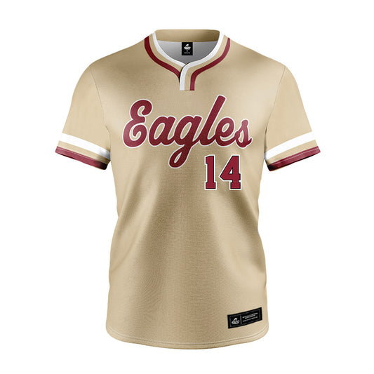 Boston College - NCAA Baseball : Luke Gallo - Gold Jersey-0