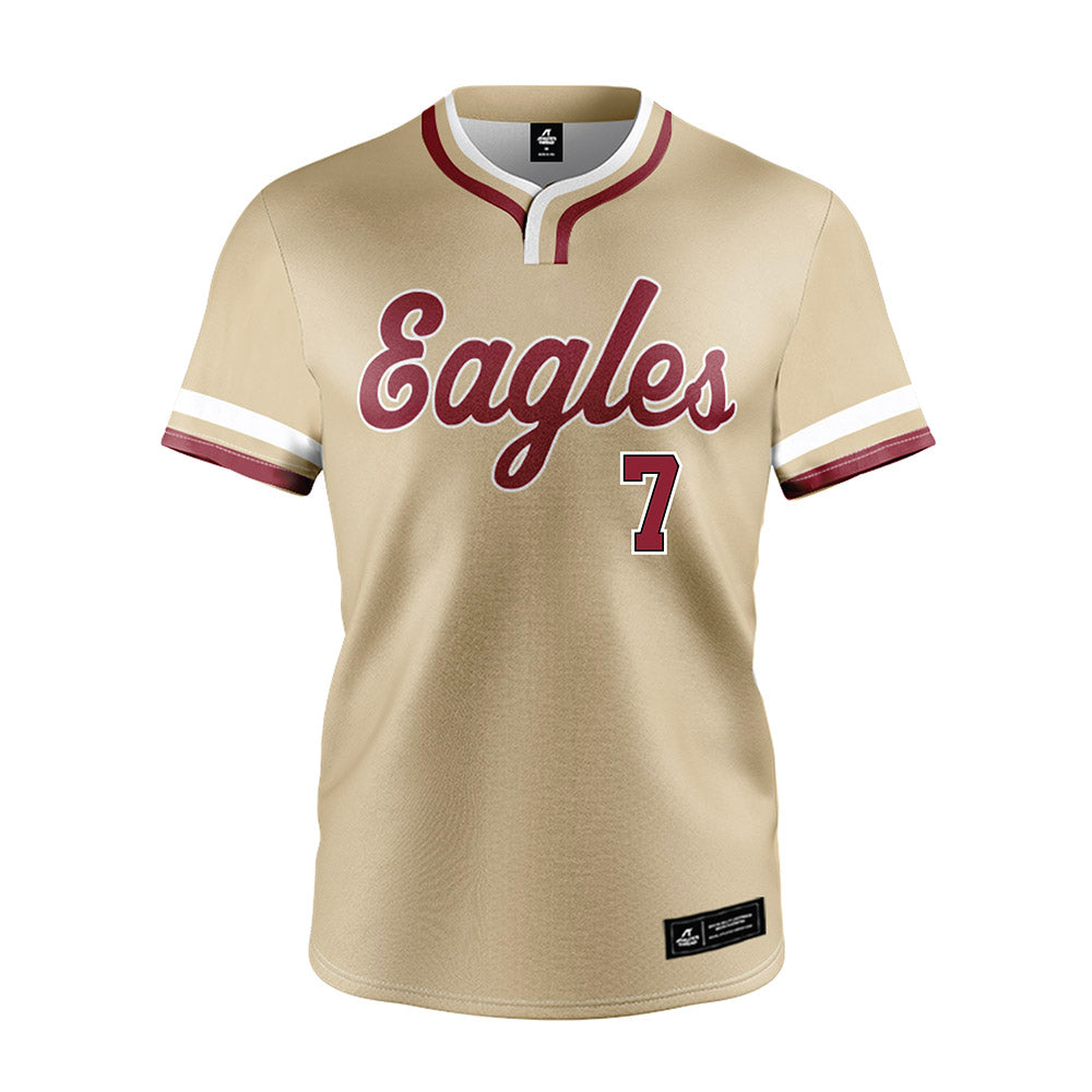 Boston College - NCAA Baseball : Patrick Roche - Gold Jersey