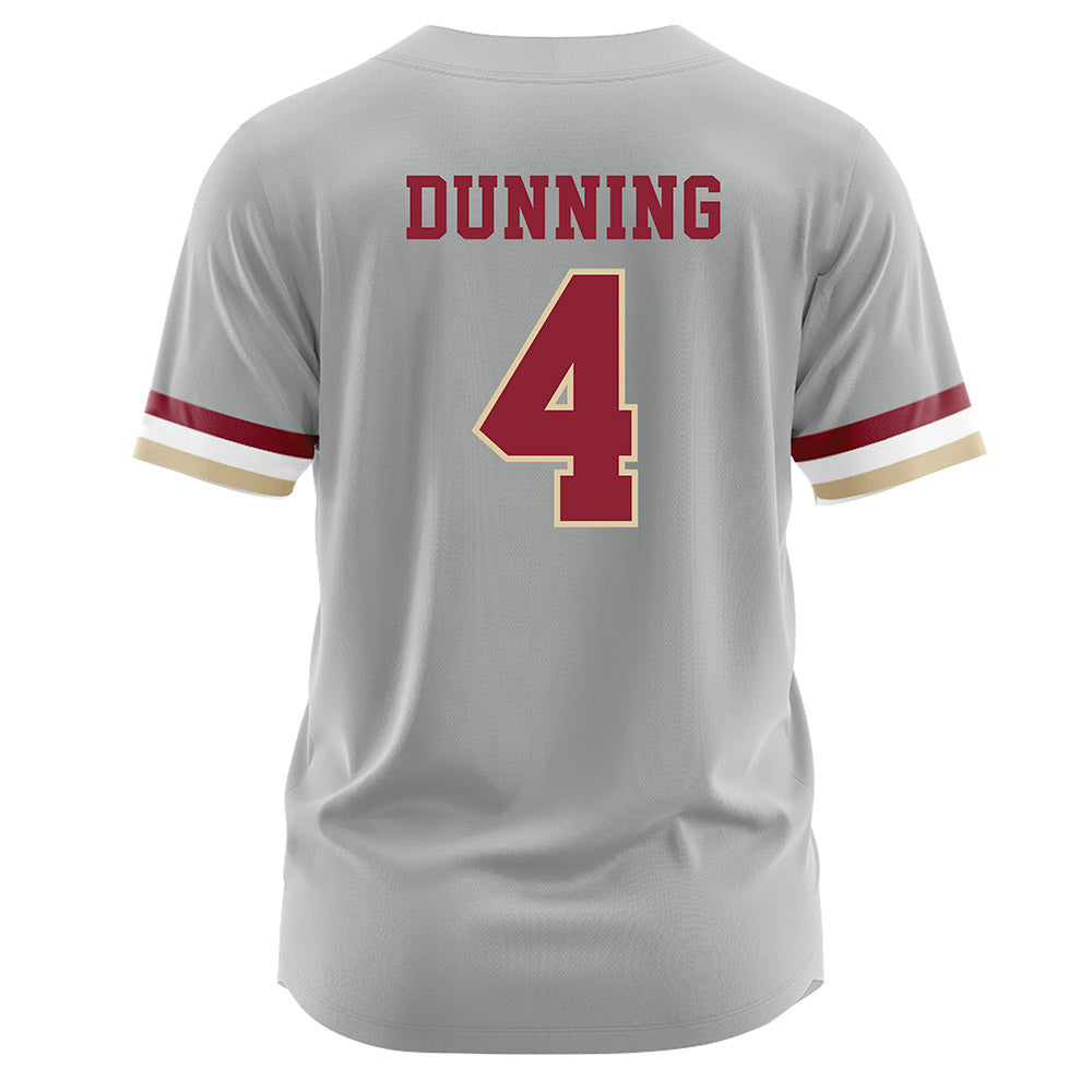 Boston College - NCAA Softball : Abby Dunning - Grey Jersey