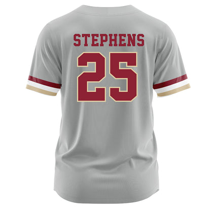 Boston College - NCAA Softball : Jordan Stephens - Grey Jersey