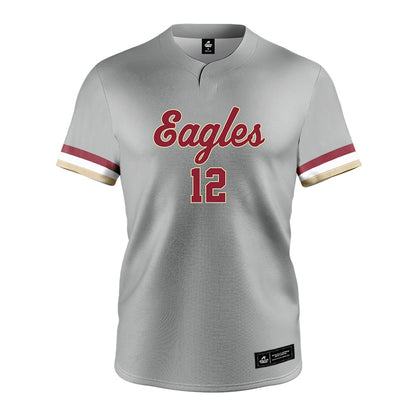 Boston College - NCAA Softball : Carly Bunnell - Grey Jersey-0