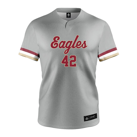Boston College - NCAA Softball : Emma Jackson - Grey Jersey-0