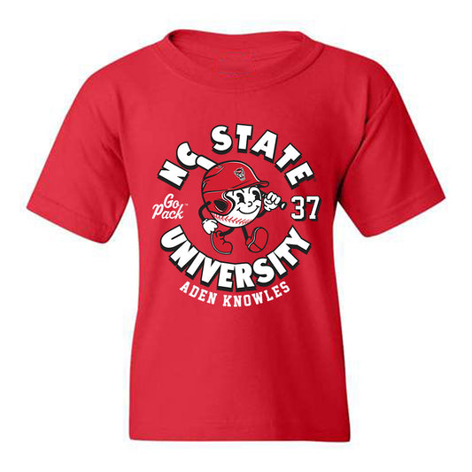 NC State - NCAA Baseball : Aden Knowles - Fashion Shersey Youth T-Shirt