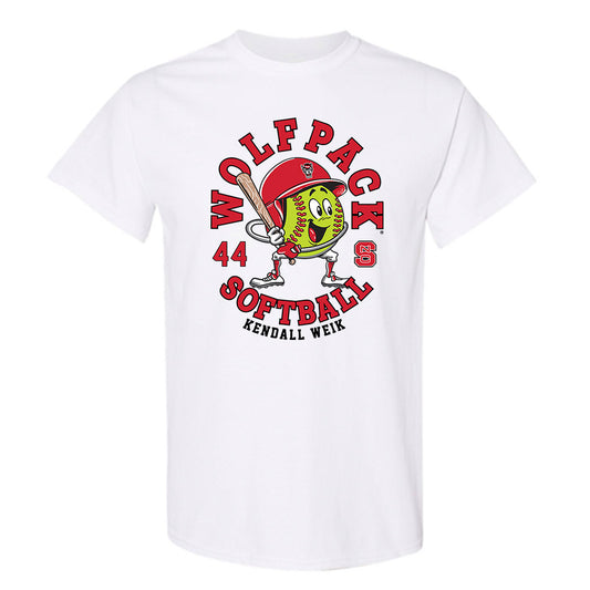 NC State - NCAA Softball : Kendall Weik - Fashion Shersey T-Shirt-0