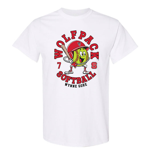 NC State - NCAA Softball : Wynne Gore - T-Shirt Fashion Shersey