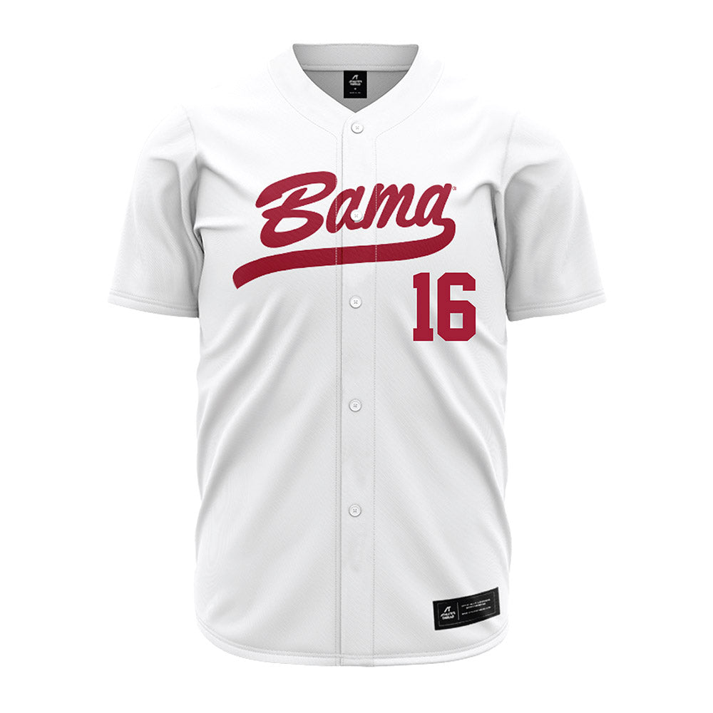 Alabama - NCAA Softball : Kellie Eubanks - White Jersey