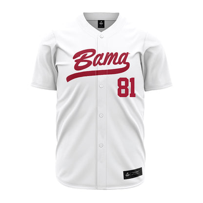 Alabama - NCAA Softball : Mari Hubbard - White Jersey